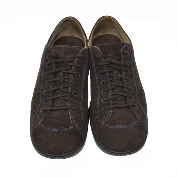 *BORN Sz 9.5 Brown Leather Blue Comfort Shoe main image 6